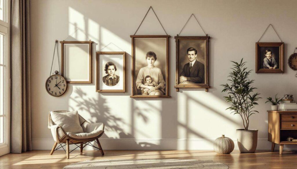 Donnez un look vintage à vos cadres suspendus grâce à cette astuce toute simple