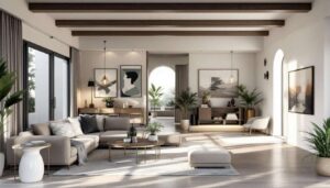 Salon et entrée ne font qu’un ? Voici 9 astuces pour bien délimiter les zones