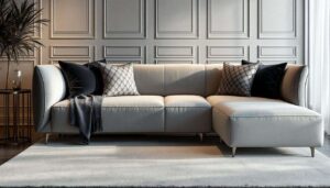 C'est la fin des coussins sur le canapé : en 2026, on les remplace par cet accessoire venu du luxe