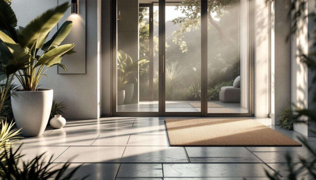 Vous n’achèterez plus de paillasson en 2026 : cette nouveauté minéral le remplace à l'entrée des maisons chics