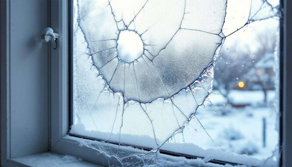 Fenêtre PVC qui explose avec le gel : comment trouver la cause avant qu'il ne soit trop tard