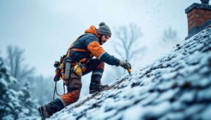 Fuite de toiture en hiver : le réflexe d'urgence des couvreurs avant l'arrivée du dégel