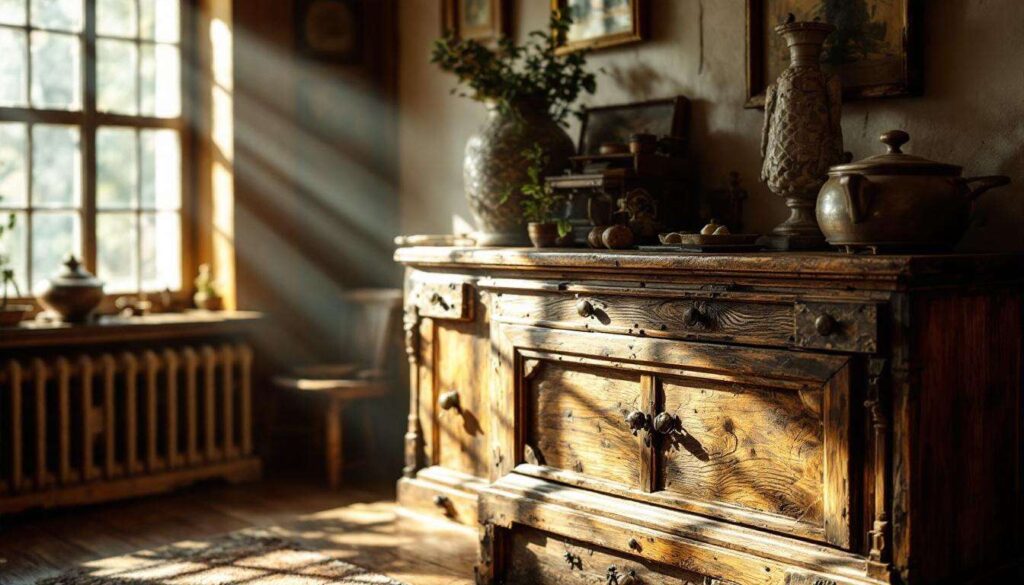 Ce meuble vintage en bois massif est devenu l'arme secrète déco des brocantes en 2026